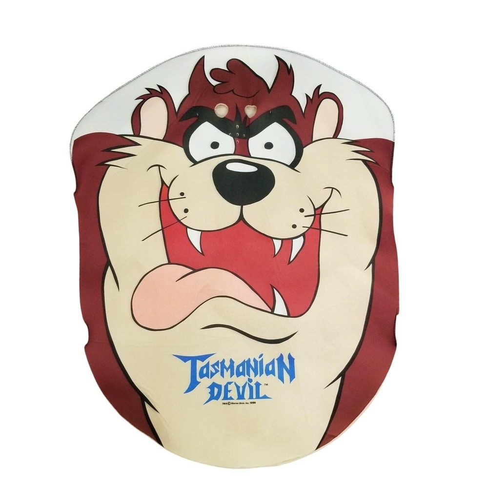 Vintage 1988 Taz Tasmanian Devil Foam‎ Costume Looney Tunes Warner Bros 80s